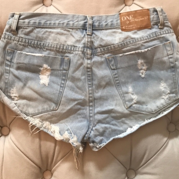 One Teaspoon Bandit Shorts - Picture 7 of 12